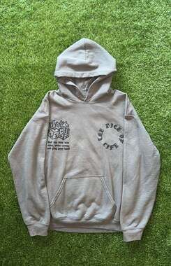 CVLA Gray Graphic Pullover Hoodie - The Dice of Life